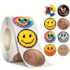 Smiley Face Stickers for Over 13 Years Old Kids Reward, Student Planner and School Teacher Supplies G1120