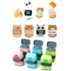 Smilo 8 Pack Animal and 6 Pack Robot Pencil Sharpeners