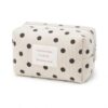 Sminra Small Makeup Bag for Purse, Corduroy Cosmetic Zipper Pouch
