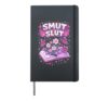 Smut Slut Book Clubs Provocative Literature Reader Hardcover Journal, Black