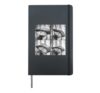 Snake In Cowboy Hat Funny Snake Hardcover Journal, Black