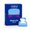 Snap & Go Ultra Soft 3-Ply On-The-Go Facial Tissues, 4 Pack, Portable Tissue Packs for Purse, Bag, Car, Office, Home & Travel