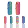 SnapMorph1.0 Little Ouchies Fidget Toys，3D Printed Spiky Grippie Stim Keychain Fidget Toy for Stress Relief & Focus, 2PCS Blue+Pink