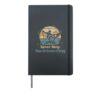 Snowboarding Snowboard Vintage Retro Never Stop Snowboarding Hardcover Journal, Black