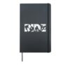 Snowboarding Snowboard Vintage Ride Ride Hardcover Journal, Black