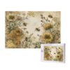 Snugozo Wooden Jigsaw Puzzle for Adults 1000 Pieces, Vintage Sunflowers