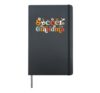 Soccer Grandma For Women Wildflower Mothers Day Boho Floral Hardcover Journal, Black