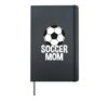 Soccer Mother Soccer Mom Hardcover Journal, Black