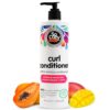 SoCozy Curl Conditioner for Kids Curly Hair,Helps Soften Dry & Unruly Curls,Hair Conditioner &Detangler with Mango Seed Butter,Rice Protein &Papaya Extract,Paraben &Sulfate-Free, 16 Fl Oz(Pack of 12)