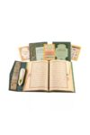 SODEF Hayrat Quran Pen Set with Large Quran - Includes Quran Pen, Ahmed Husrev Quran (8.3 x 11.6 in), Elifba, Cevşen Book, Prayer Cards, Charger & More - Green Hardcover