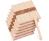 Sofmory 300 Pcs 4.5″ Length Popsicle Wooden Sticks, Natural Birch Wood