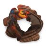 Soft Abstract Guitar Chiffon Scrunchies for Women