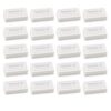 Soft Artist Pencil Erasers, 20 Pack, 2.2 in Rectangular Erasers for Sketching, Drawing, Drafting and School Art Supplies