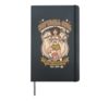 SOFTBALL GIRL RETRO ATHLETICS EST. 1976 Graphic Hardcover Journal, Black