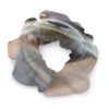 Soft Cute Otter Chiffon Scrunchies for Women