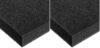 Soft Natural Sponge Foam Sheet, Open Cell, 22 lbs/cu. ft., 1/4 in Thick x 12 in Wide x 12 in Long (Pack of 2)