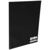 SoHo Urban Artist Tape Bound Lay Flat Sketch Book, Black Cover, 9x12 30 Sheets, Smooth Mixed Media Sketchbook, 71lb. (106 GSM) Paper Travel Art Journal, Customizable Soft Cover