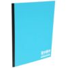 SoHo Urban Artist Tape Bound Lay Flat Sketch Book, Blue Cover, 9x12 30 Sheets, Smooth Mixed Media Sketchbook, 71lb. (106 GSM) Paper Travel Art Journal, Customizable Soft Cover