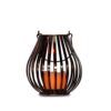 Solar Lantern Light Simple Retro European Style Wedding Lantern Decoration Palace Lantern Metal Lantern Antique LED Lantern for Porch Yard Lawn Patio (Color : Photo color Size : 19×19×22cm) (Photo