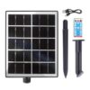 Solar Panel Box for 24V LED String Lights, 2400mAh Lithium Battery, Include