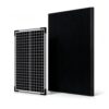 Solar Panel Bundle, 360W Solar Panel with 10W Portable Solar Panel for RV, Camping, Off‑Grid Power Supply