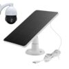 Solar Panel for Camera - 10W Quiet Outdoor Charger.