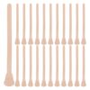 SOLUSTRE 300pcs Wooden Paint Stir Sticks Dual Ended for Small Batch Paint Mixtures, Smooth Stirring and Reusable with Ergonomic Design for Crafting and Modeling Projects