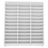 SOLUSTRE Slot Mobile Phone Management Storage Box White Wood Plastic
