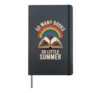 So Many Books So Little Summer Hardcover Journal, Black