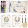 Somime Watercolor Workbook, 50Colors Watercolor Paint Set with Brushes