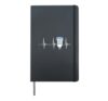 Sonographer Heartbeat EKG Pulse Sonography Ultrasound Tech Hardcover Journal, Black
