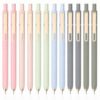 Sooez 12 Pack Ballpoint Pens, Retractable 1.0 mm Medium Point Black Pens