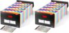 Sooez Accordion File Organizer, 26-Pocket Expanding File Folder Letter Size (Pack of 2)