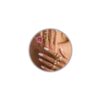 Sora Tuki Chunky Gold Rings for Women Adjustable Gold Rings Set Open Flower Ring Pearl Statement Ring for Women Thick Stacking Ring Trendy Fashion Chunky Gold Jewelry (7081 - pink set)