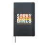 Sorry Girls I'm In Love With My Wife Husband Loyalty Hardcover Journal, Black