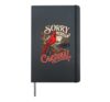 Sorry I'm Late I Saw a Cardinal Lover Birdwatcher Birder Hardcover Journal, Black