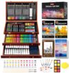 Soucolor Art Supplies,192 Pack Deluxe Art Set Drawing Painting Supplies Kit