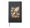 Space and Rocket Science for Kids Fun STEM Space Exploration Hardcover Journal, Black