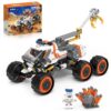 Space Explorer Rover Building Block Sets, City Space Vehicles Toys, 643PCS