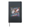 Space Themed 1st Grade Is Out Of This World Hardcover Journal, Black