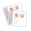Spanish Certificado de Adopción de Peluche Nacimiento 50pk 8.5x11” Stuffed Animal Adoption Certificate Party Favor Teddy Bear