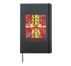 Spanish Girl Coquette Bow Spain Girls Hardcover Journal, Black