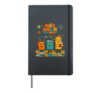 Spanish Positive More Loves Please Mas Amor Por Favor Hardcover Journal, Black
