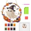 Sparkling Pearl Art, Adults DIY Halloween Kit with Rhinestone Beads, 10inch