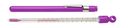 SP Bel-Art, H-B DURAC Plus Pocket Liquid-In-Glass Laboratory Thermometer; -10 to 110C (0 to 220F), Closed Plastic Case, Organic Liquid Fill (B60770-1100)