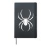 Spider Art For Men Women Insect Spiderweb Tarantula Spider Hardcover Journal, Black