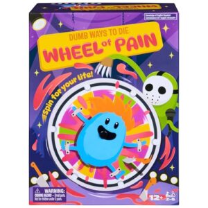 Spin Master Games Dumb Ways to Die: Wheel of Pain Board Game