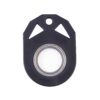 Spinner Stress Toy with Keyring Portable Fidgets Spinners, Black
