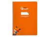 Spiral notebook liderpapel a4 pautaguia paperback 80h 75g ruled box 3mm orange color