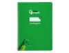 Spiral notebook liderpapel a4 pautaguia paperback 80h 75g ruled box 3mm green color